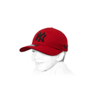 casquette NY enfant bordeaux Casquette Kids League Ess NY 9Forty hot red black